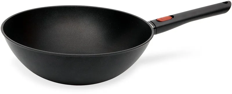 Wokpan woll van Woll in Zwart – productfoto