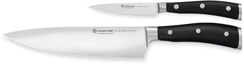 Classic Ikon - Messenset 2-delig - RVS by Wüsthof in Black – product photo
