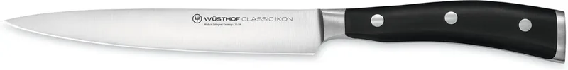 Classic Ikon Vleesmes 16 cm von Wüsthof in Schwarz – Produktfoto