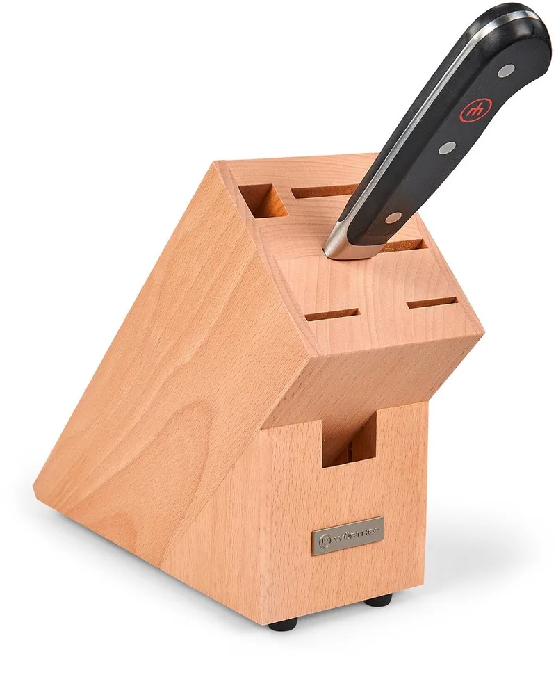 Classic Koksmes 20 cm - Met Gratis Eikenhout Messenblok by Wüsthof in Black – product photo