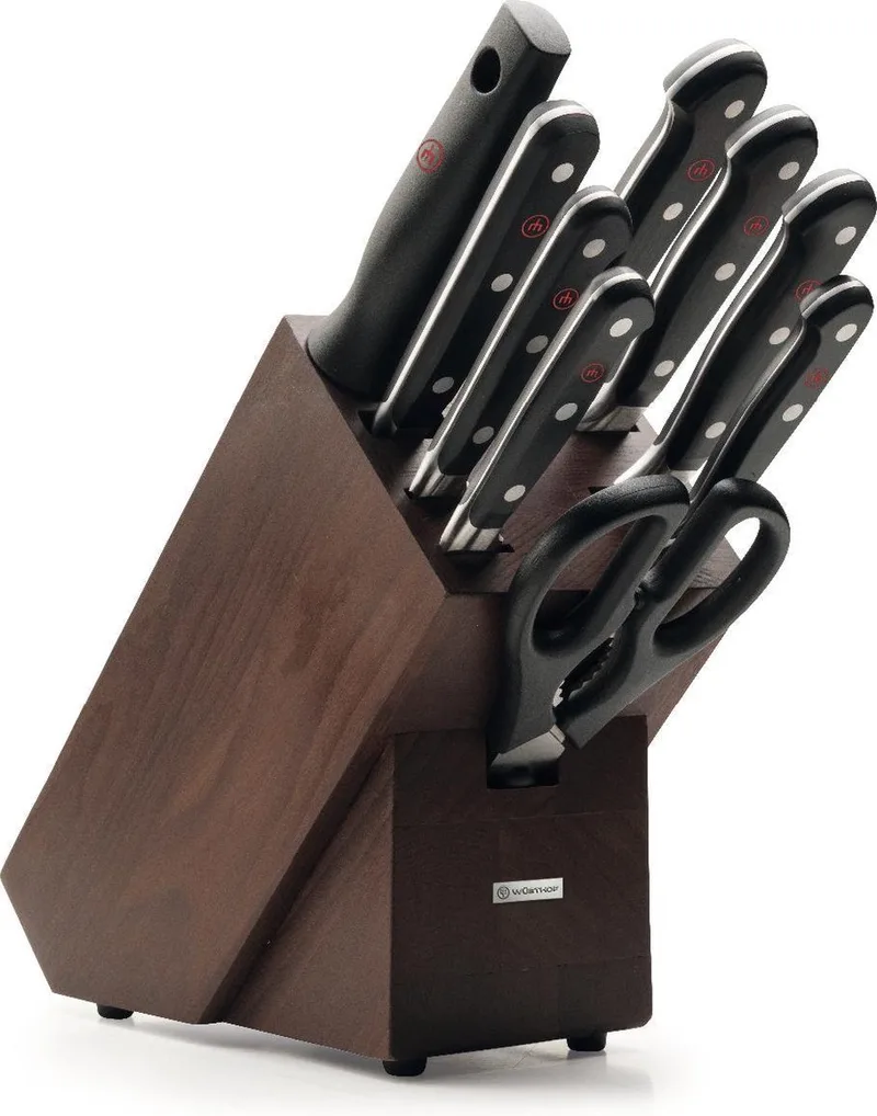 Classic - Messenblok - Bruin - 9 artikelen - RVS by Wüsthof in Choco – product photo