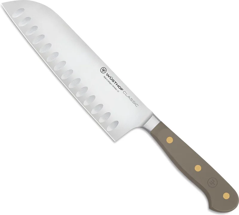 Classic santoku 17 cm, velvet oyster de Wüsthof en Violet – photo produit