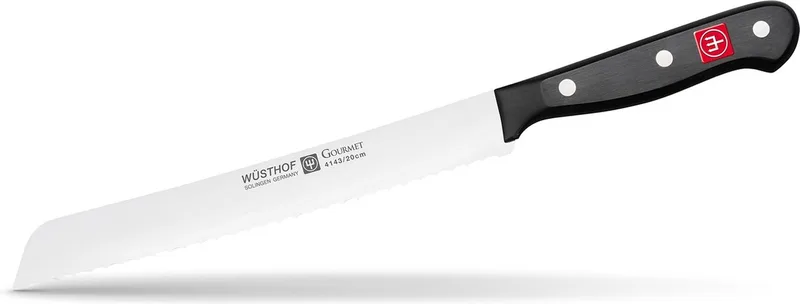 Gourmet broodmes 20cm by Wüsthof in Roestvrijstaal – product photo