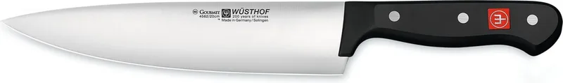 Gourmet Koksmes 18cm - Carbon/ - Vaatwasserbestendig - Wuesthof de Wüsthof en Rvs – photo produit