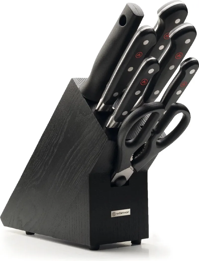 Messenblok Classic - 8-Delig by Wüsthof in Black – product photo