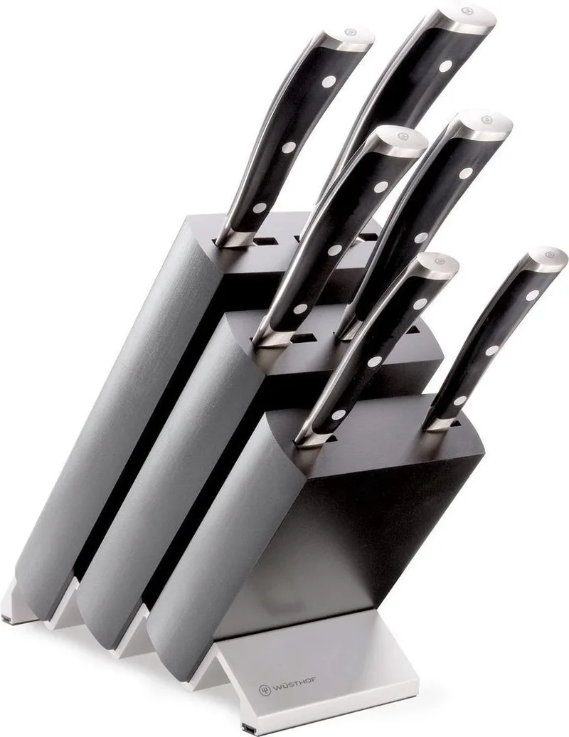 Messenblok Classic Ikon 7-Delig by Wüsthof in Silver – product photo
