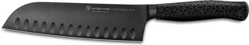 Performer Santoku 17 cm de Wüsthof en Noir – photo produit