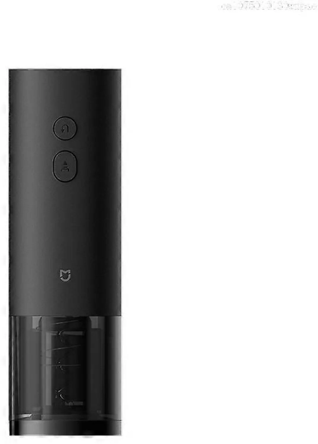 Mijia - Elektrische Wijnopener - Automatische Kurkentrekker - Ingebouwde Foliesnijder - Opent een Wijnfles in ca. 10 Seconden - Eenvoudige Bediening met 2 Knoppen - Werkt op 4 AA-Batterijen - Compact en Gebruiksvriendelijk van Xiaomi in Zwart – productfoto