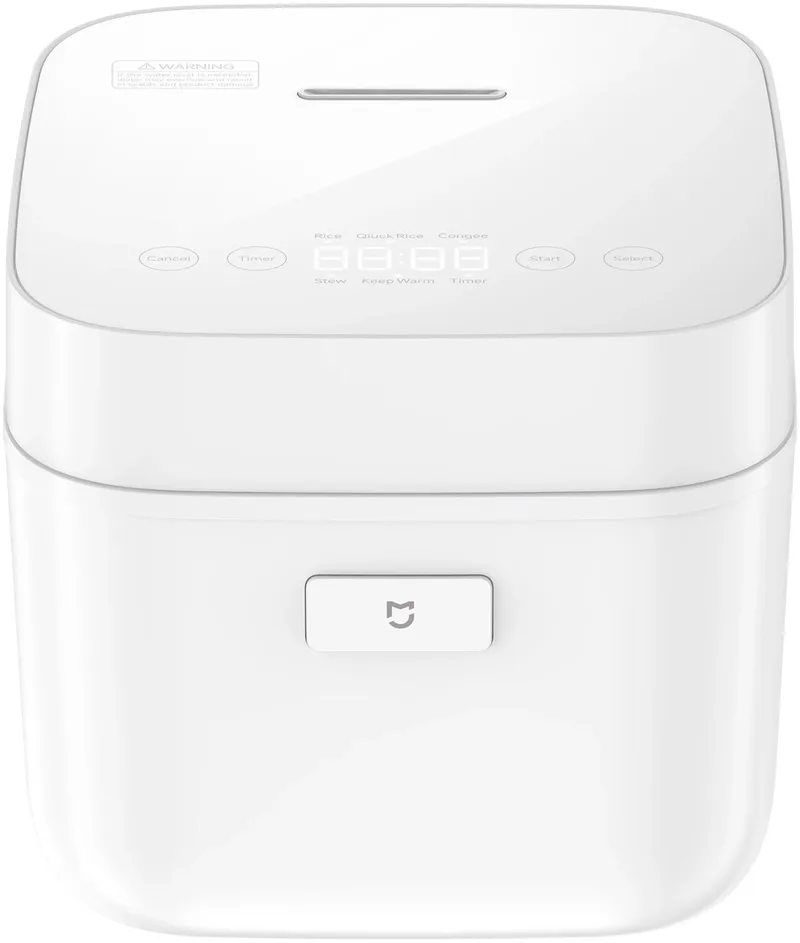 Multifunctional Rice Cooker 1.5L | Rijstkoker | Compact formaat | 30 min snelkoken | 24-uurs timer | Warmhoudfunctie von Xiaomi in Weiß – Produktfoto