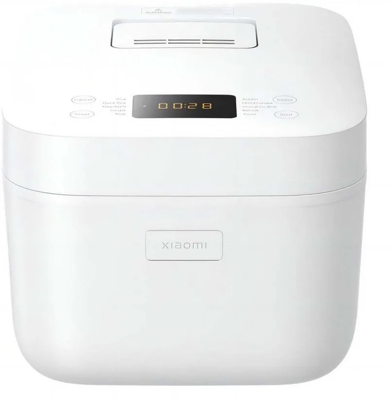 Multifunctional Rice Cooker 4L | Rijstkoker | 10 kookfuncties | 30 min snelkoken | 24-uurs timer | 12 uur warmhouden by Xiaomi in White – product photo
