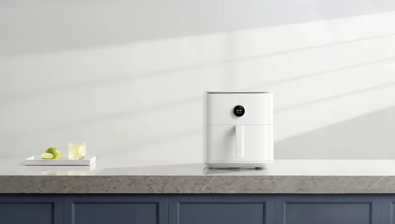 Smart Air Fryer 6,5L – XL Airfryer met 40–220°C en slimme bediening von Xiaomi in 6.5l Wit – Produktfoto 2 von 3