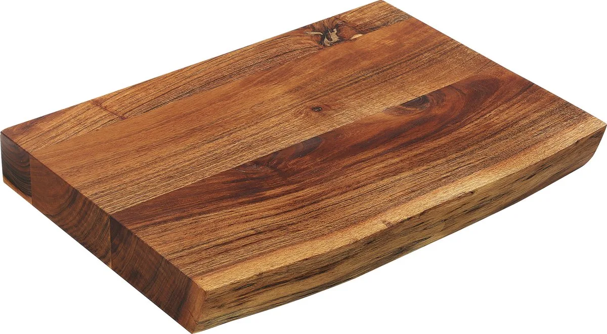 hakblok acacia 41×30×5 cm de Zassenhaus en Marron – photo produit