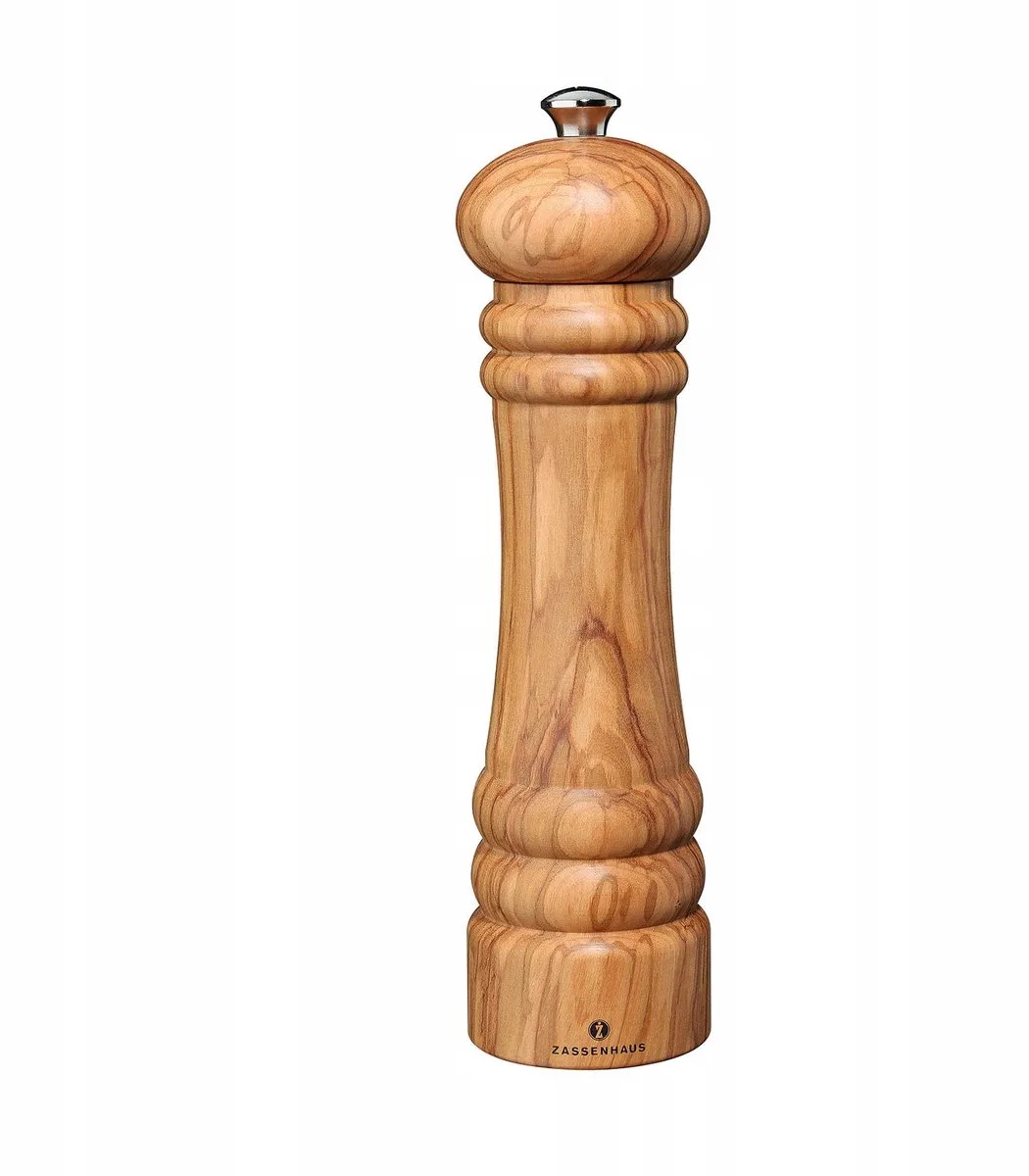 Olijfhouten Pepermolen - 6x24 cm fra Zassenhaus i Olijfhout – produktbillede
