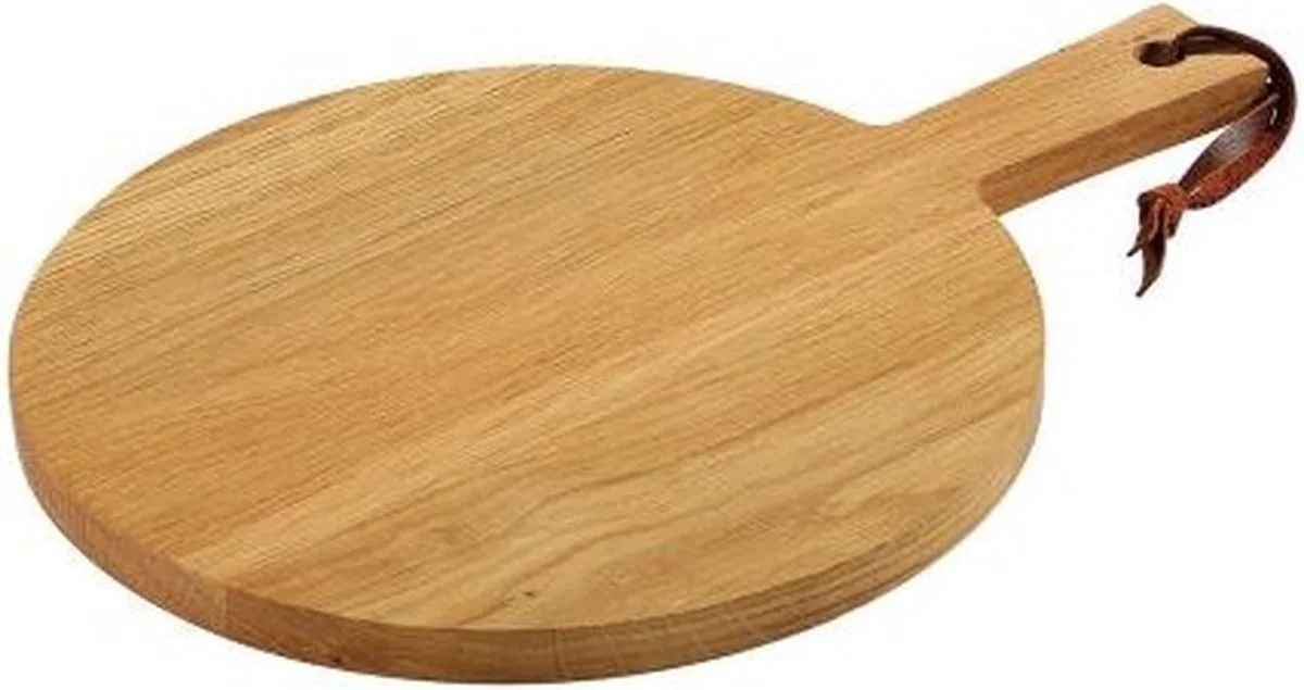 Serveerplateau - eikenhout - diameter 30cm van Zassenhaus in Hout – productfoto