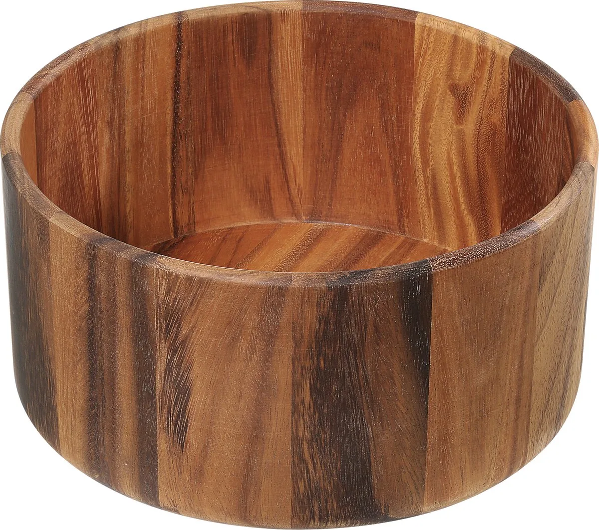 Slakom acacia Ø 30×15 cm van Zassenhaus in Bruin – productfoto