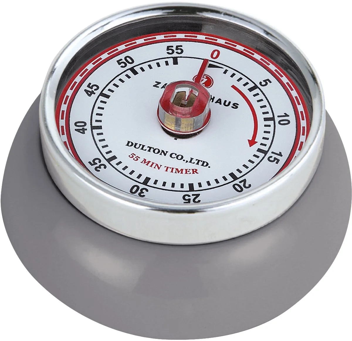 Timer Speed kookwekker - Cool Grey van Zassenhaus in Grijs – productfoto
