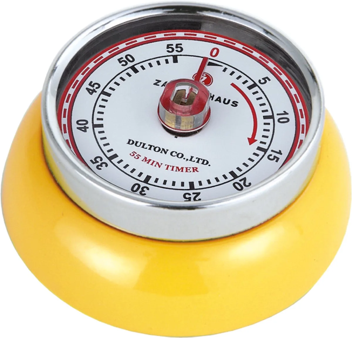 Timer Speed kookwekker van Zassenhaus in Geel – productfoto