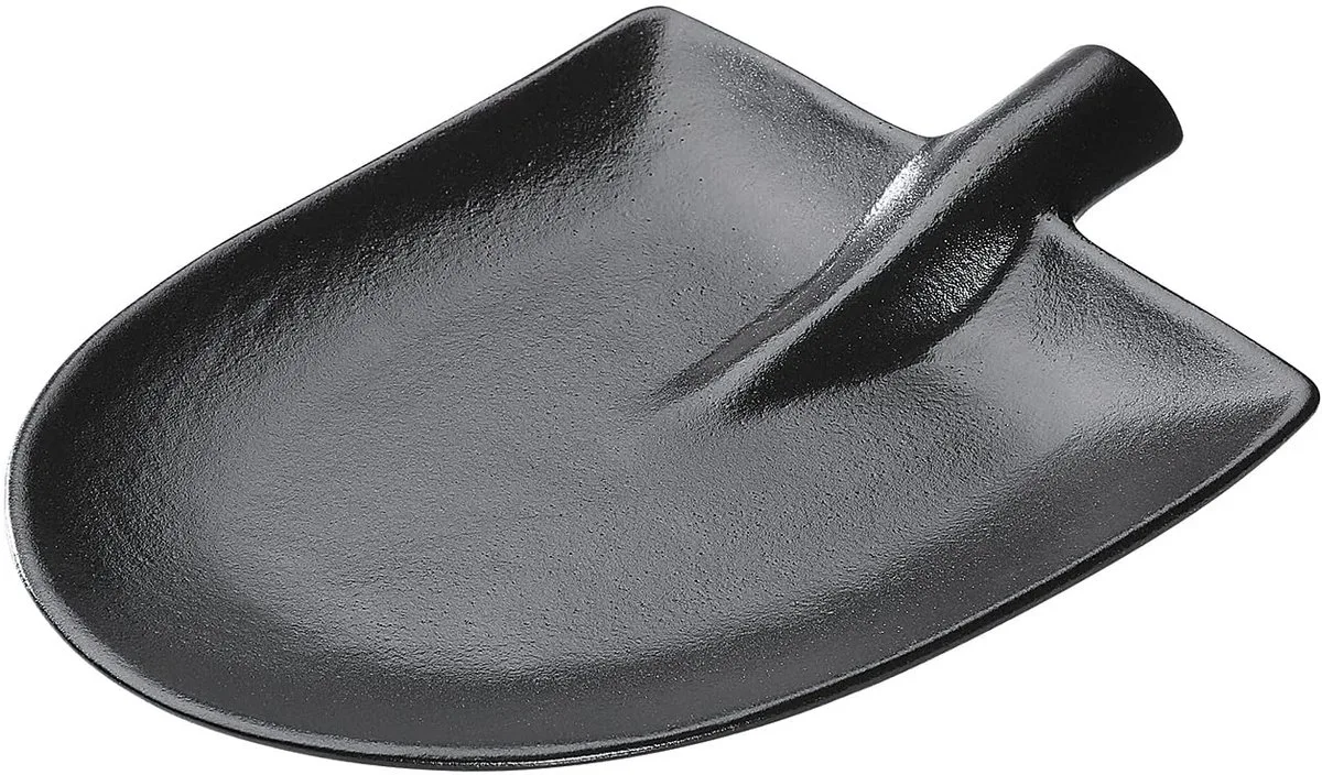 Zassenhaus 076301 WORKER steak-/serveerbord, keramiek, 25 x 18 cm van Zassenhaus in Antraciet – productfoto