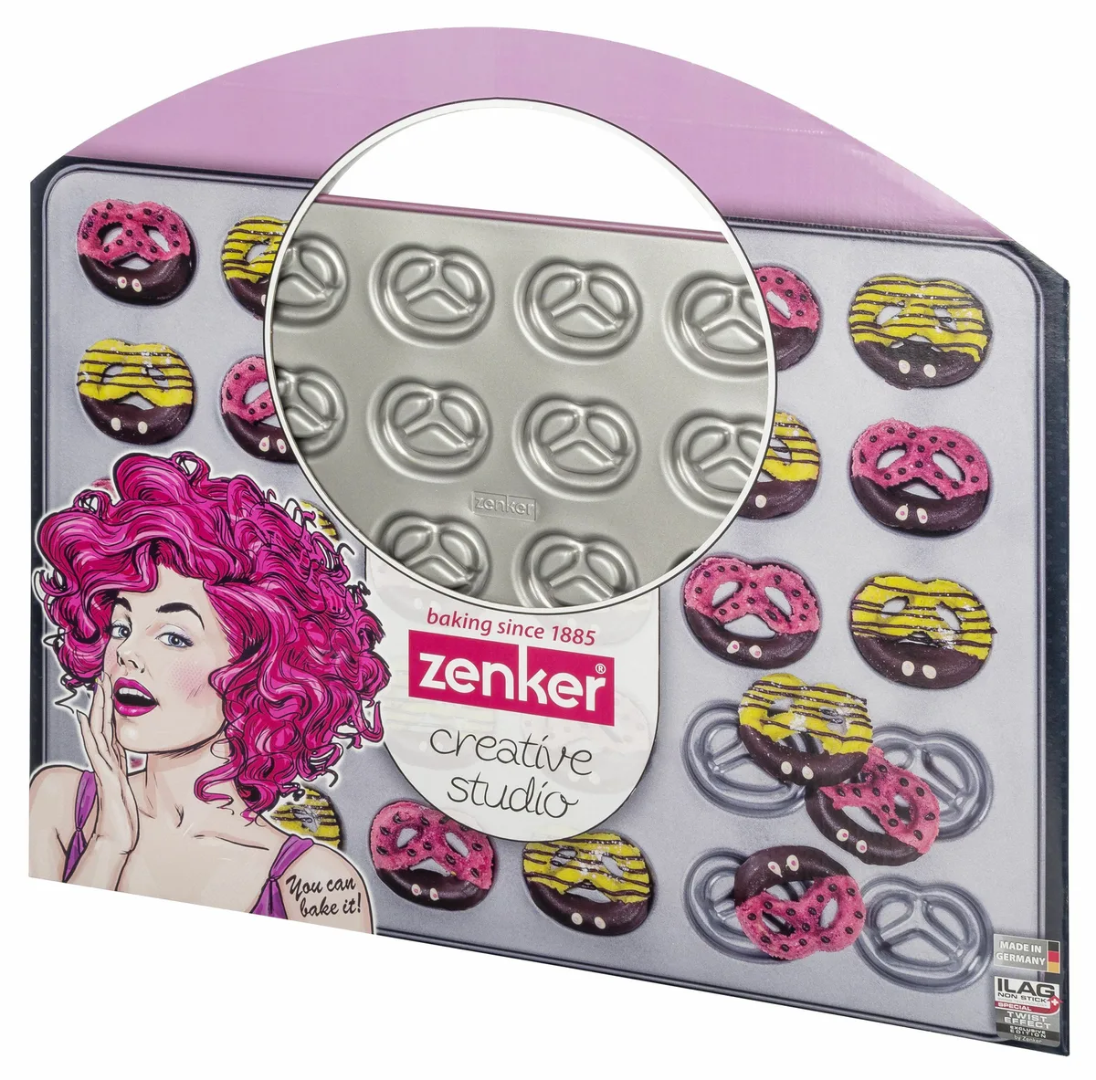 bakvorm 30 krakelingen creative studio de Zenker – photo produit