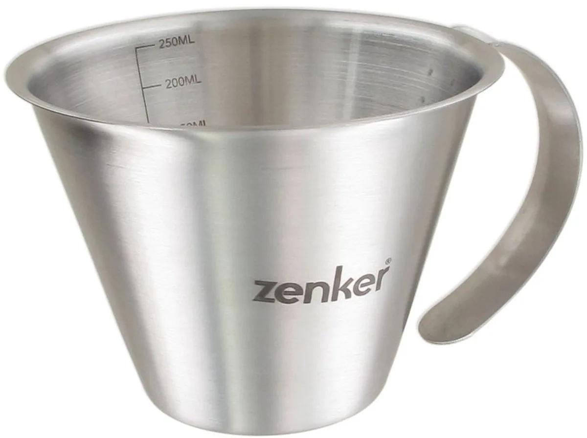 Maatbeker 250 ml Zenker Smart Pastry von Zenker in Roestvrij staal – Produktfoto