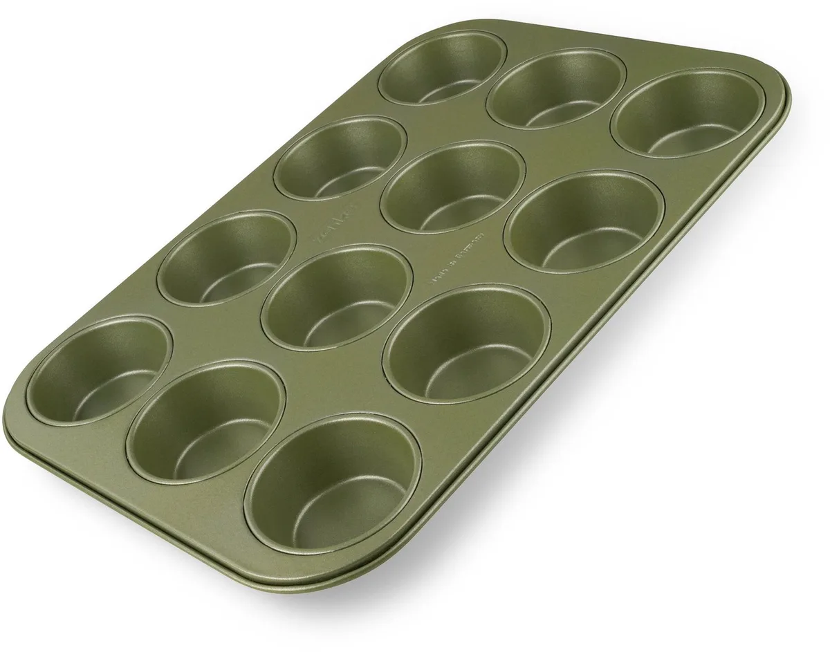 Muffinvorm 12 holtes 38 x 26 cm Zenker Green Vision de Zenker en Groente – photo produit