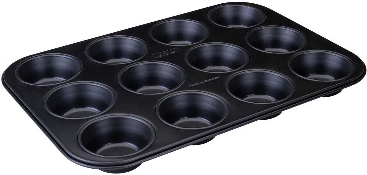 Muffinvorm 12 holtes 38 x 26 cm Zenker Perfect Black by Zenker in Black – product photo