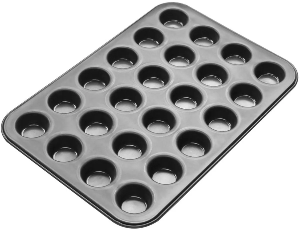 Muffinvorm 24 holtes 38 x 26 cm Zenker Black Metallic de Zenker en Noir – photo produit