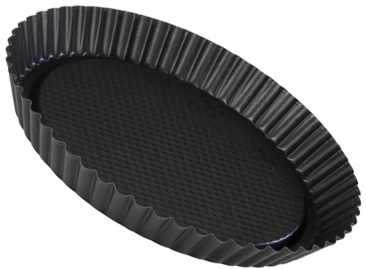 Omgekeerde taartvorm 30 cm Zenker Black Metallic de Zenker en Noir – photo produit