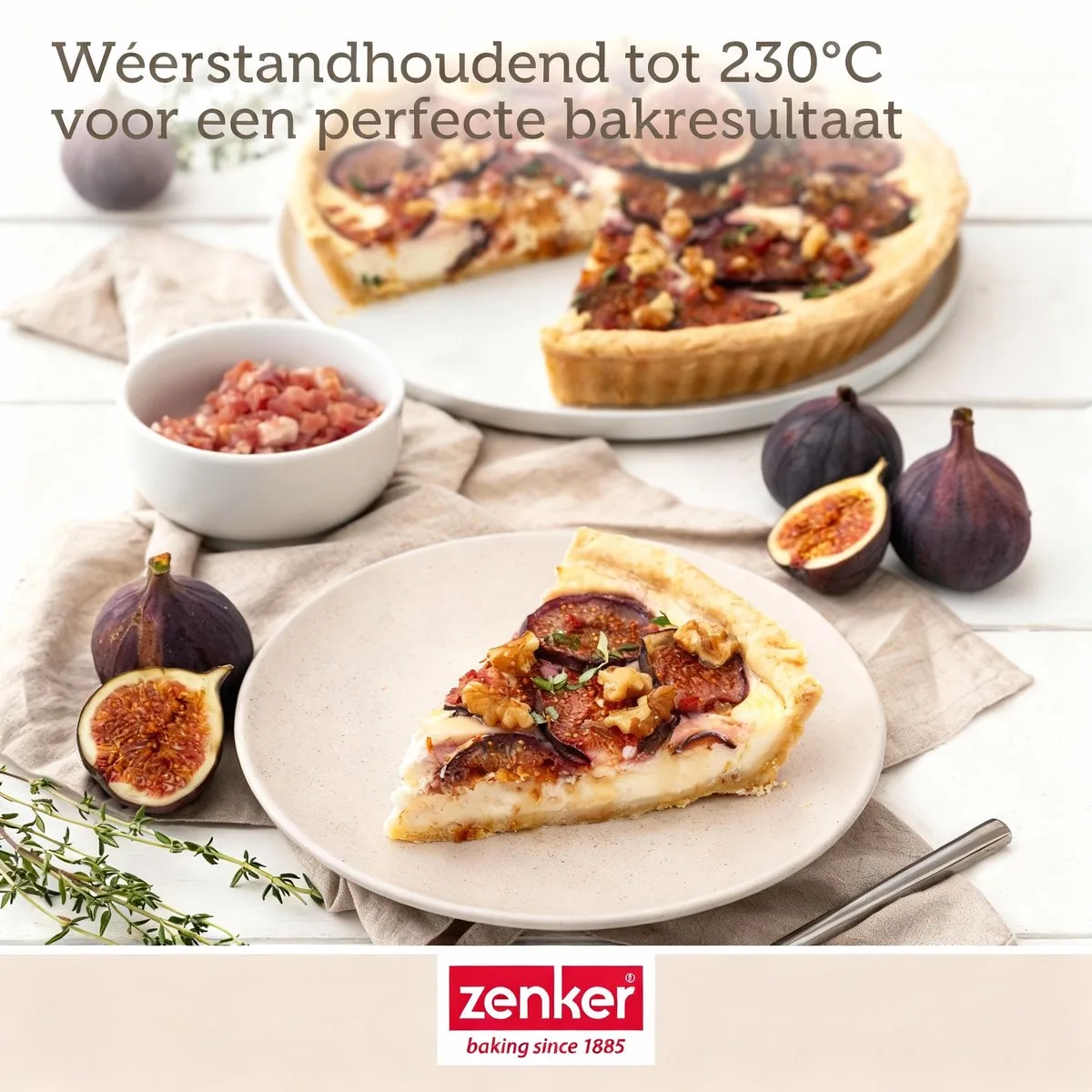 Quichevorm Lorraine 30 cm Zenker Special Countries by Zenker in Black – product photo