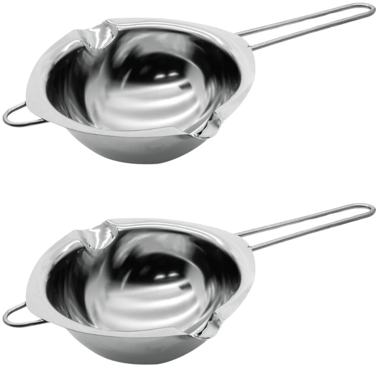 Set van 2 Bain-marie Dienbladen 26 cm voor chocolade Zenker van Zenker in Grijs – productfoto