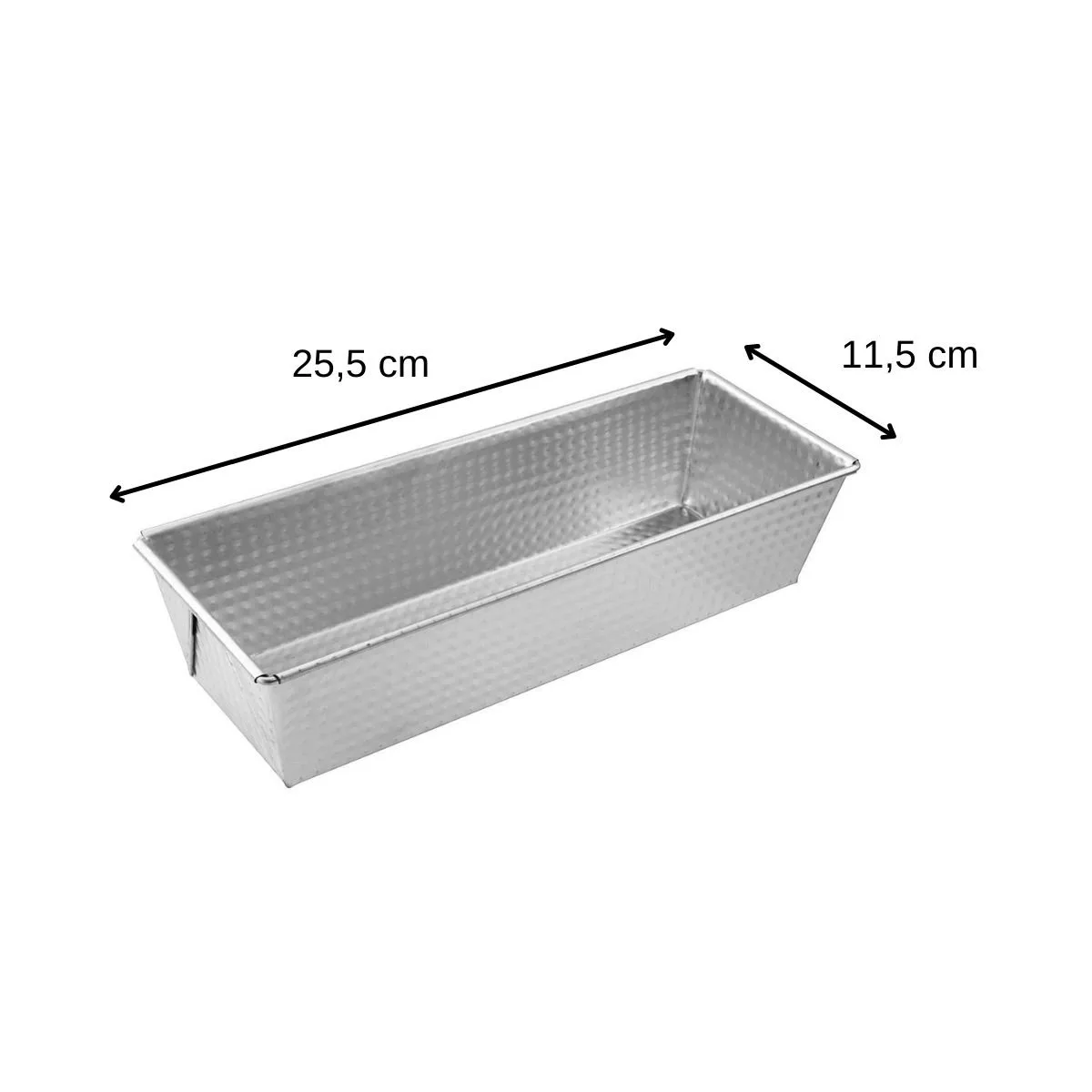 Set van 2 cakevormen 25,5 x 11,2 cm Zenker Silver de Zenker en Gris – photo produit