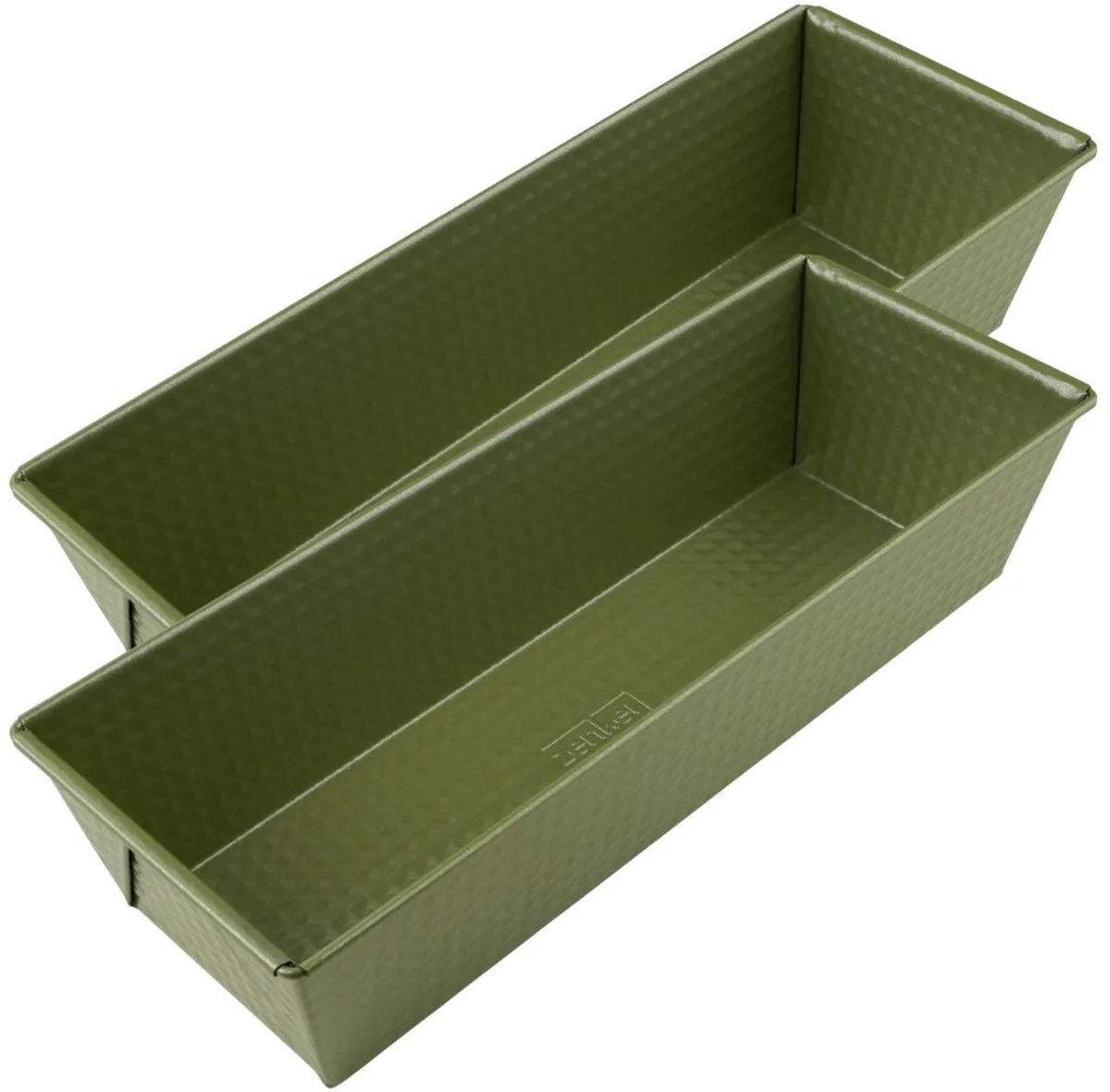 Set van 2 groene cakevormen 30 cm Zenker Green Vision de Zenker en Groente – photo produit