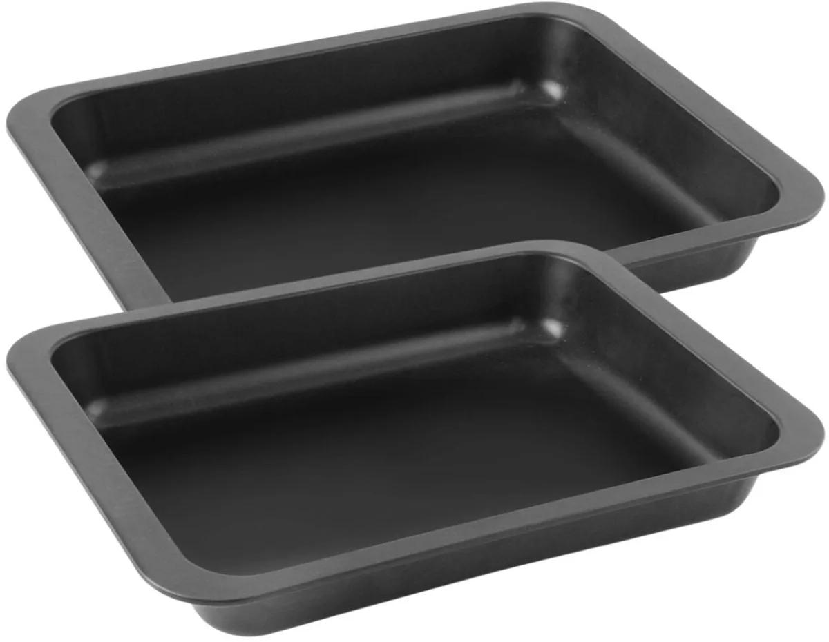 Set van 2 Rechthoekige ovenschaal 37 x 27 cm Zenker Special Cooking by Zenker in Black – product photo