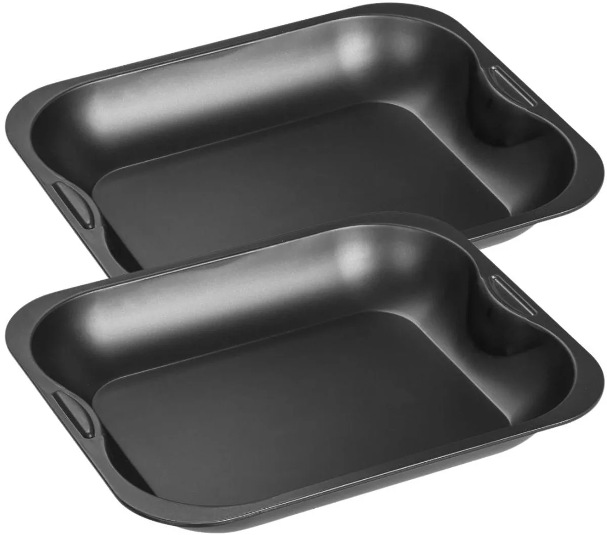 Set van 2 rechthoekige ovenschaaltjes 28 x 23 cm Zenker Special Cooking by Zenker in Black – product photo