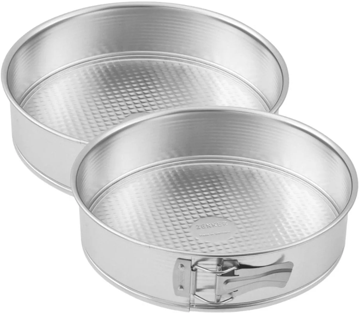 Set van 2 Scharnierende Springvormen 28 cm Zenker Silver by Zenker in Grey – product photo