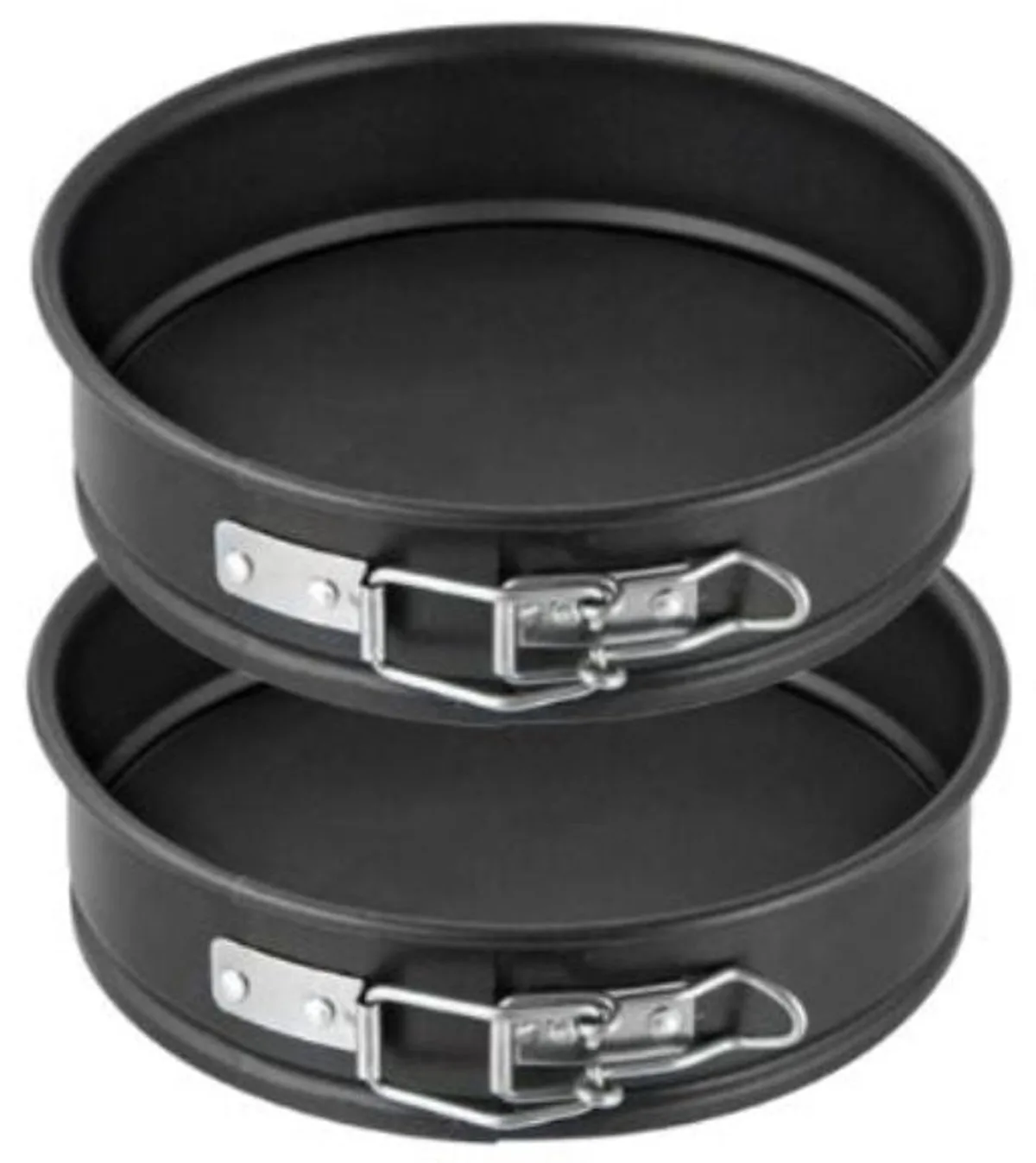 Set van 2 springvormen met scharnier 16 cm Zenker Special Mini van Zenker in Zwart – productfoto