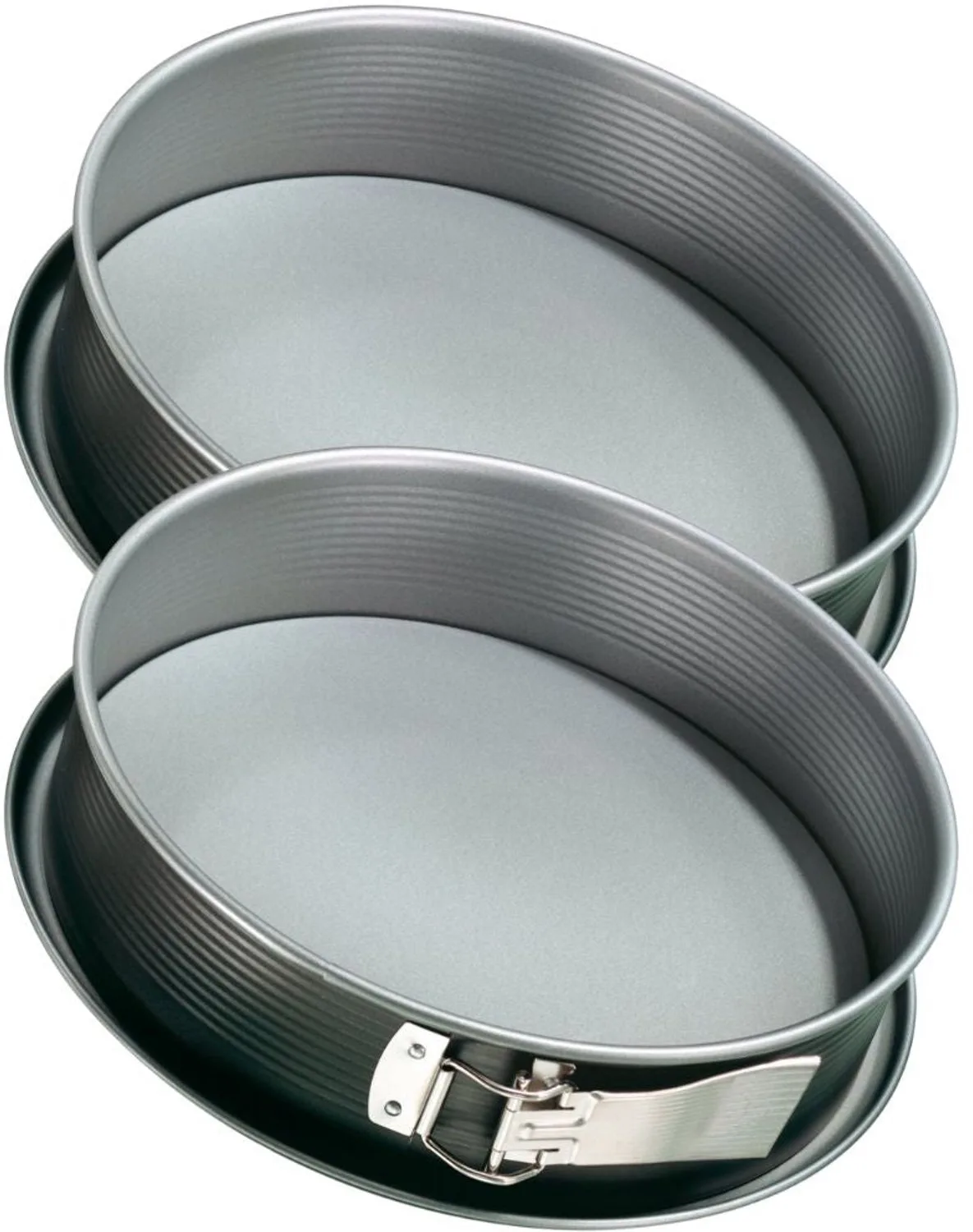 Set van 2 springvormen met scharnier van staal 28 cm Zenker Energy by Zenker in Grey – product photo