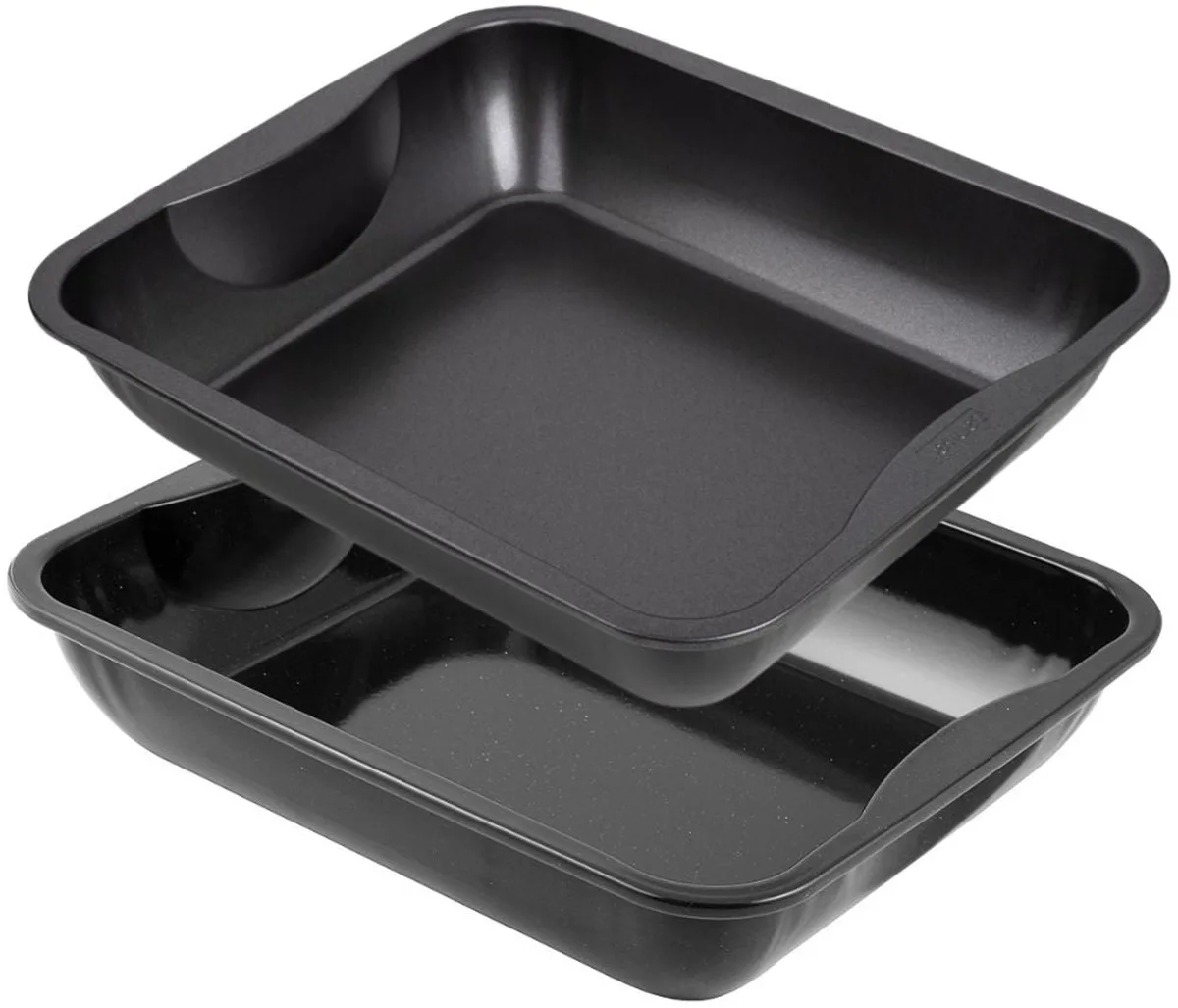 Set van 2 XXL ovenschaal rechthoekig 40 x 24 cm Zenker Special Cooking von Zenker in Schwarz – Produktfoto