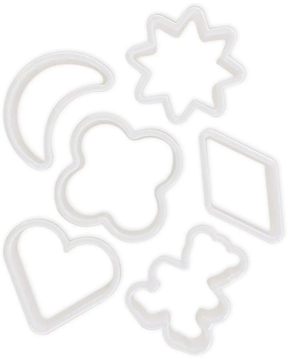 Set van 6 uitsteekvormen Zenker Uitsteekvormen de Zenker en Blanc – photo produit