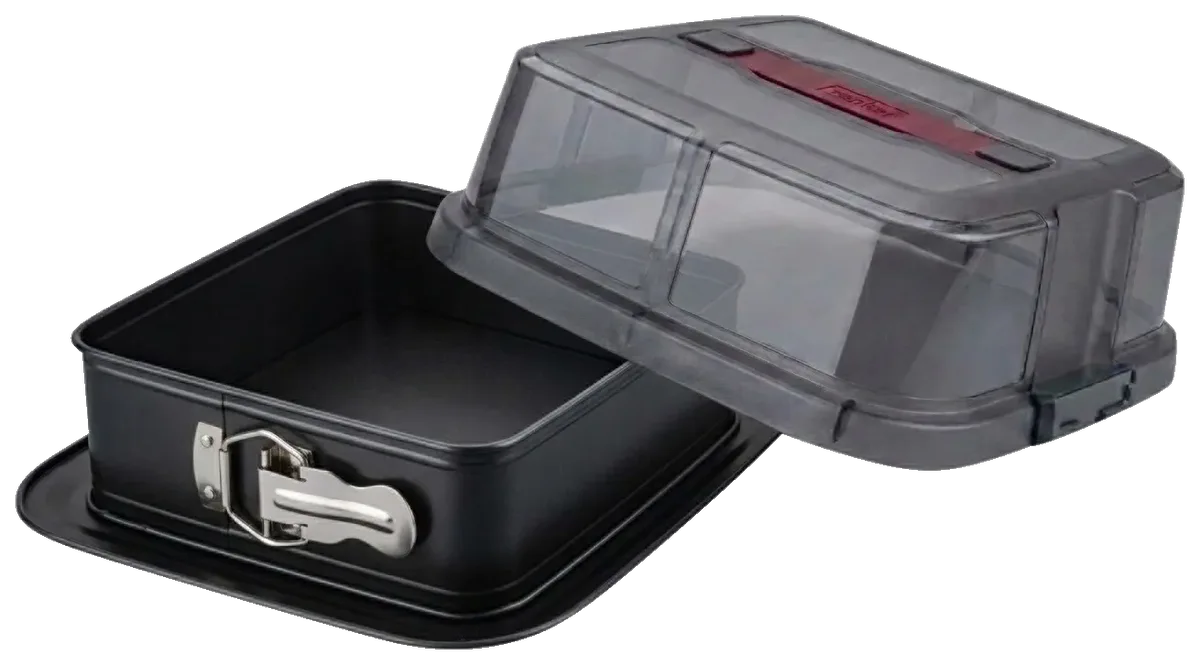 Springform ClickGo Set, rund oder quadratisch von Zenker in Schwarz – Produktfoto