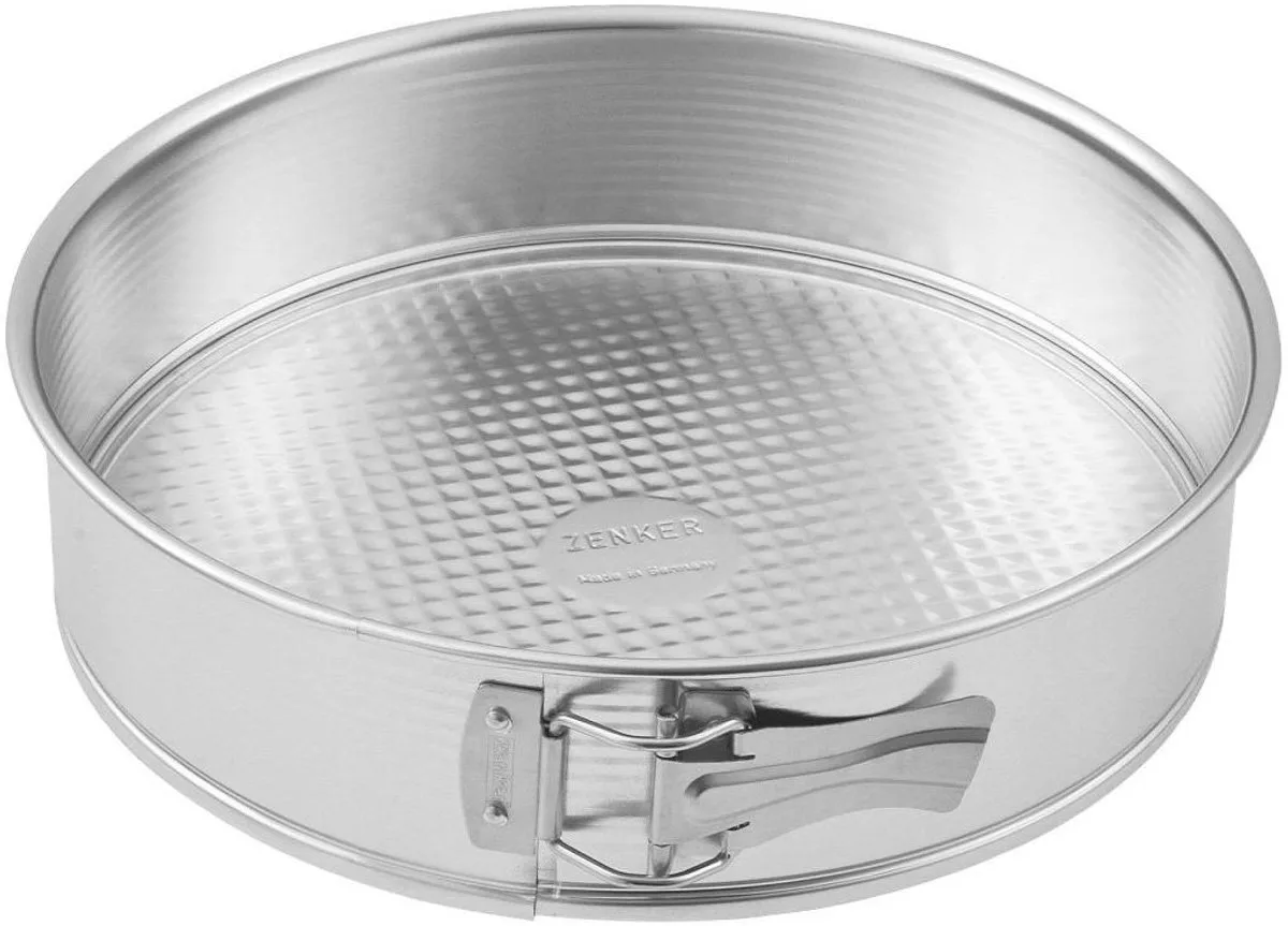 Springvorm met scharnier 26,3 cm Zenker Silver van Zenker in Grijs – productfoto