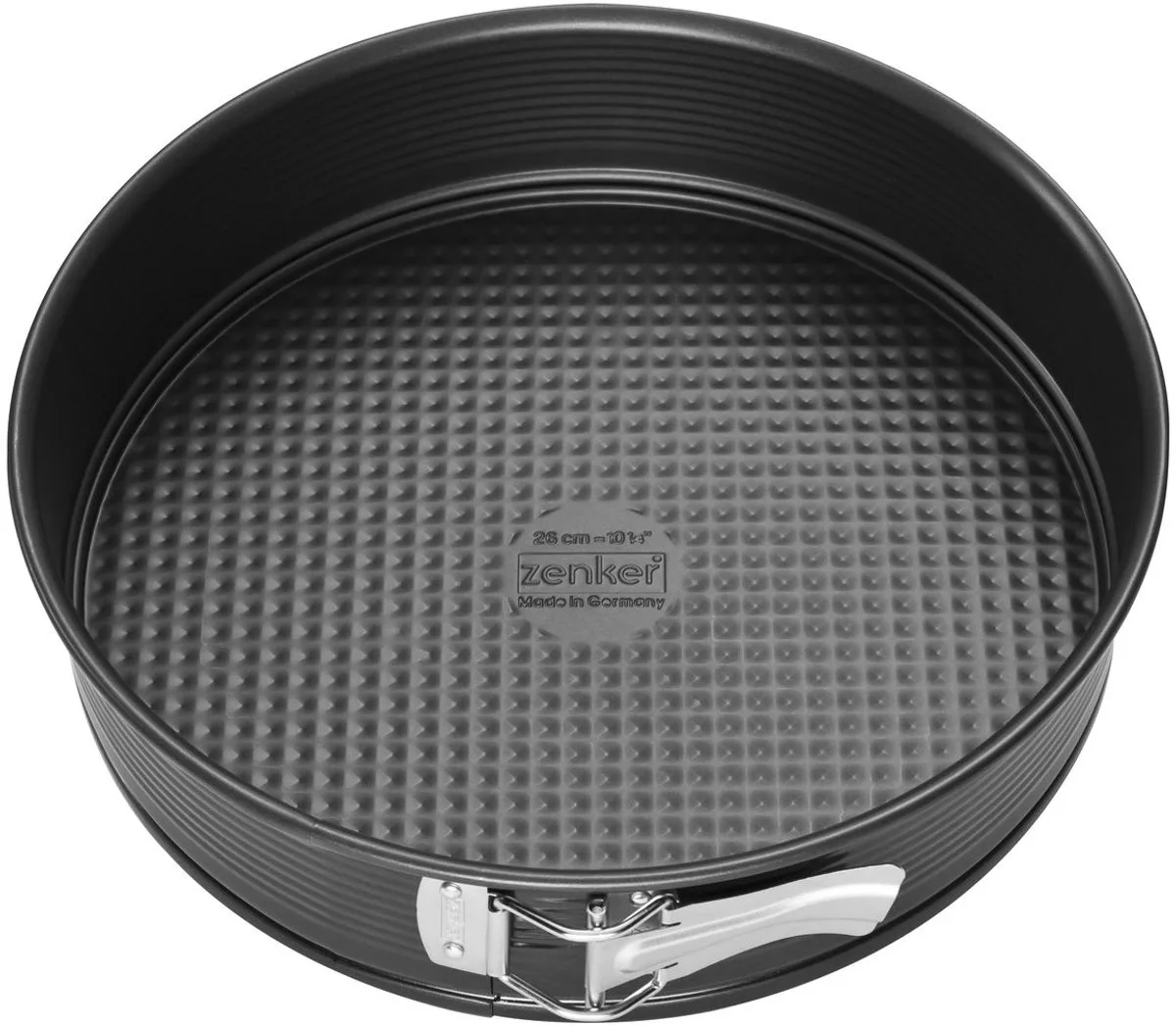 Springvorm met scharnier 28 cm Zenker Black Metallic van Zenker in Zwart – productfoto
