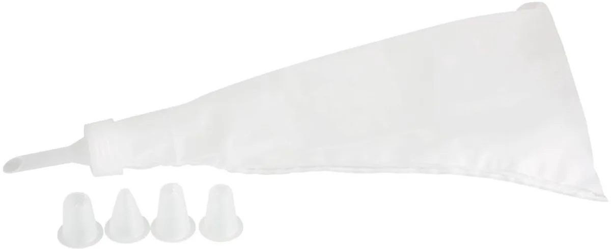 Spuitzak en 5 plastic spuitmondjes 28 cm Zenker Smart Pastry by Zenker in Transparent – product photo