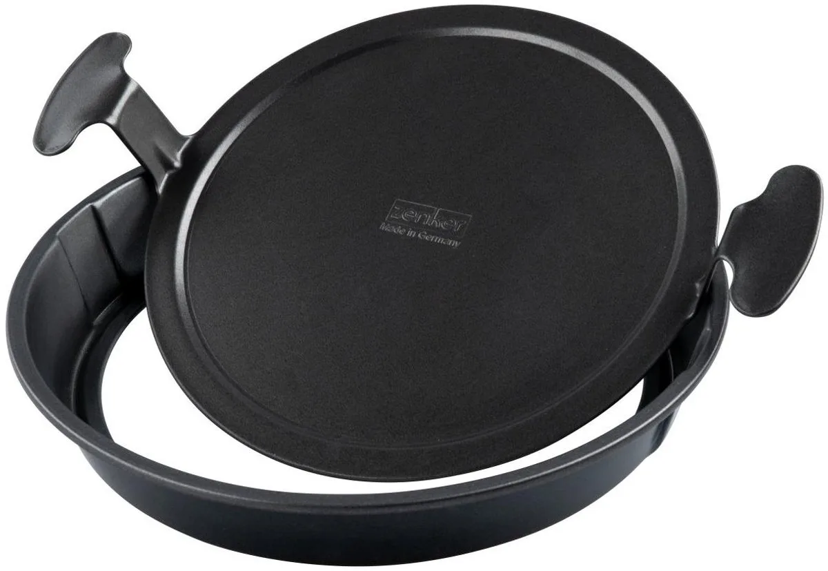 Taart- en quichevorm rond van 28 cm met uitneembare bodem Zenker Black Metallic von Zenker in Schwarz – Produktfoto