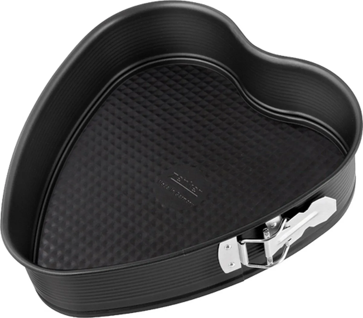 Taartvorm hart met scharnier 27 x 25 cm Zenker Special Creative van Zenker in Zwart – productfoto