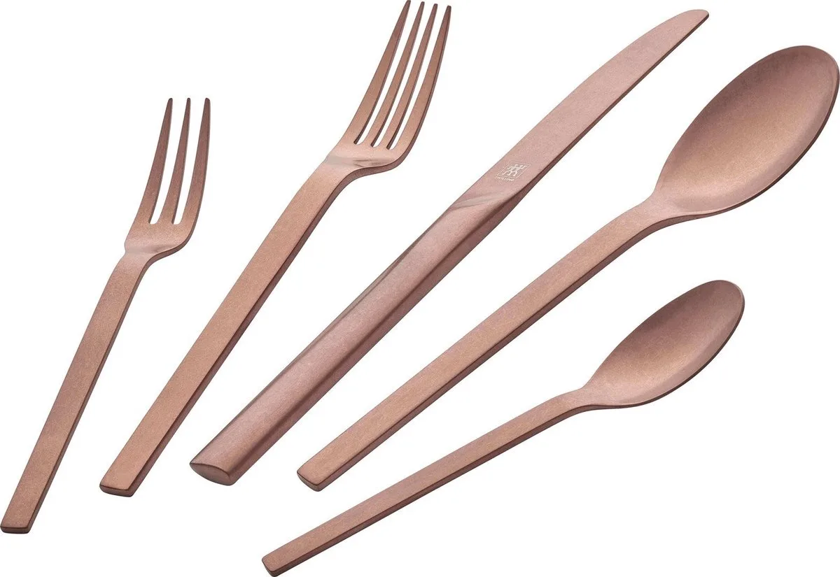 Ensemble De Couverts Mats 30 Unités de Zwilling en Rose Gold – photo produit
