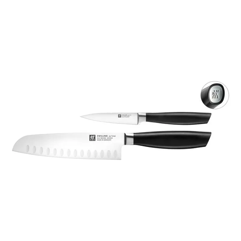 All-Star Messerset, 2-teilig, Silber van Zwilling – productfoto
