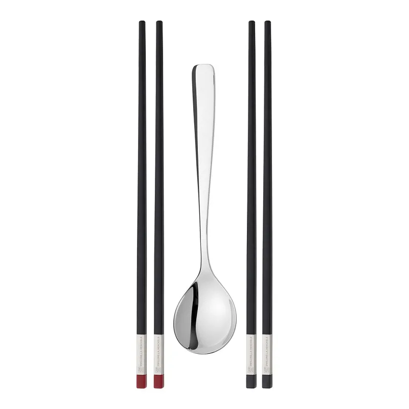 Essstäbchen-Set (2 Paare mit 1 Löffel) von Zwilling – Produktfoto