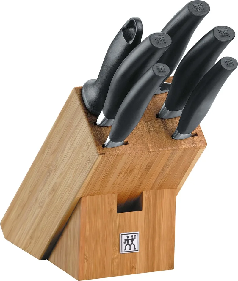 Five Star Messenblok - inclusief Messen - 7-delig by Zwilling in Black – product photo