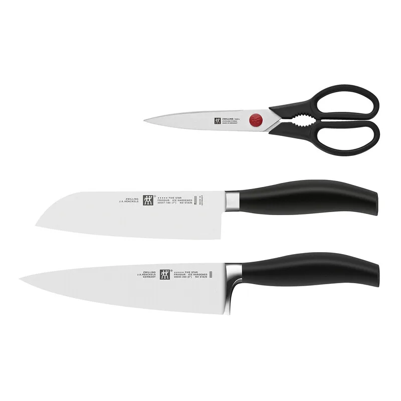 Five Star Messerset, 3-teilig, Silber by Zwilling – product photo